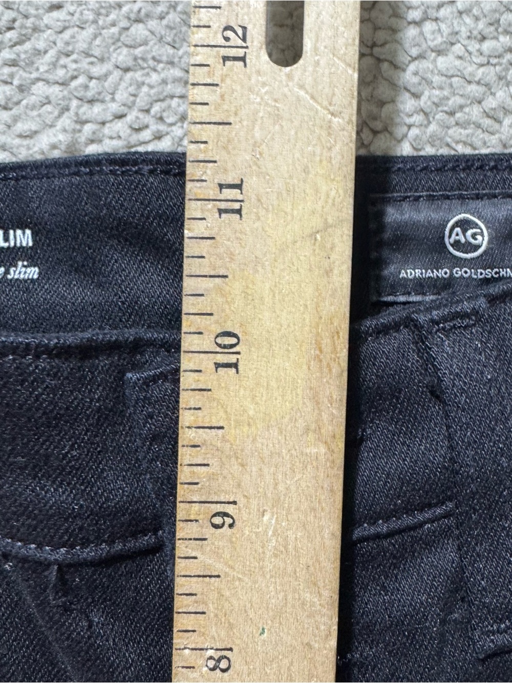 Adriano Goldschmied Jeans Womens 25R Alexxis Slim High Rise Vintage Slim 25x28.5 - Picture 14 of 15